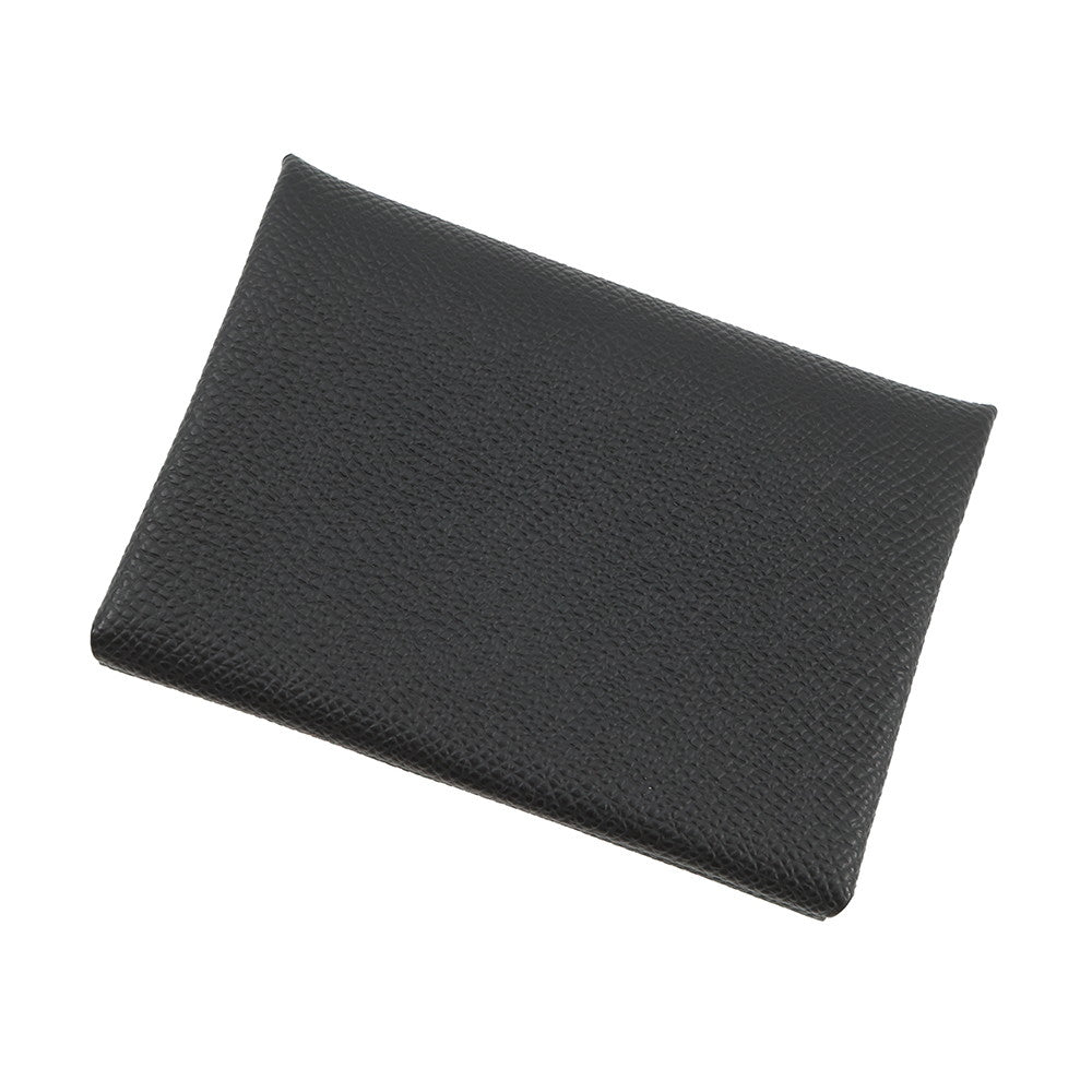 HERMES Calvi Duo Black Epsom