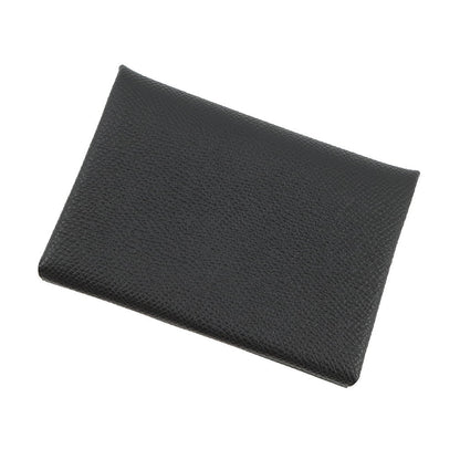HERMES Calvi Duo Black Epsom