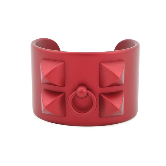 HERMES Coryedosian Bangle Size S Red SunsetAluminium