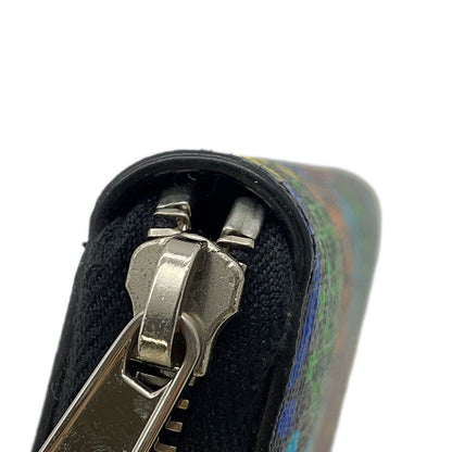 GUCCI GG Psychedelic Zip-Around Wallet Black/Multicolor601079 GG psychedelic