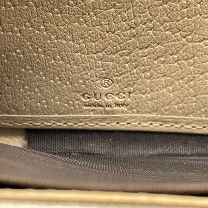 GUCCI GG Supreme Ophidia Zip-Around Wallet Beige/White523154 GG Supreme/Leather