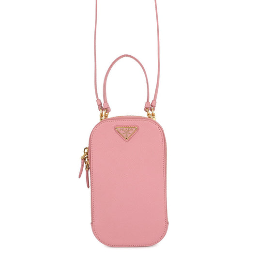 PRADA Smartphone case Pink1BP027 Saffiano Leather
