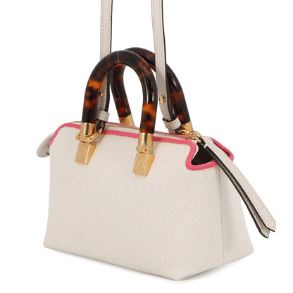 FENDI By the way White/Pink8BS067 Canvas Size Mini