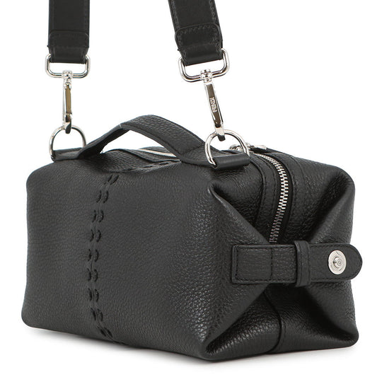 FENDI Selleria Siesta Black7VA639ARLZF0GXN Calf Leather Size Small