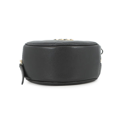 CHANEL CHANEL19 Round ChainShoulder Bag BlackAP0945 Lambskin