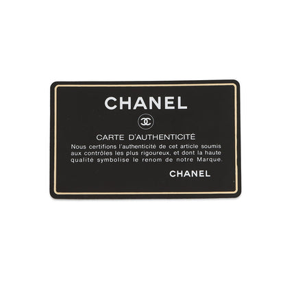 CHANEL Mademoiselle Chain Shoulder Bag Black Caviar Leather Size 30