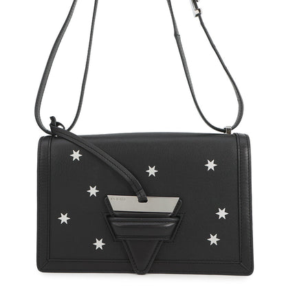 LOEWE Barcelona Stars Shoulder Bag Black302.30EM15 Leather