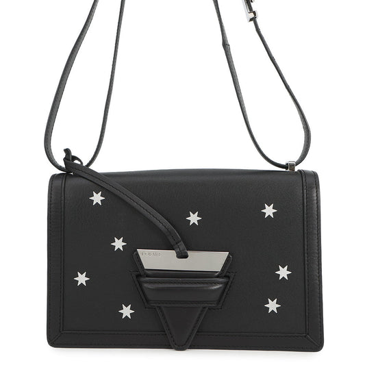 LOEWE Barcelona Stars Shoulder Bag Black302.30EM15 Leather