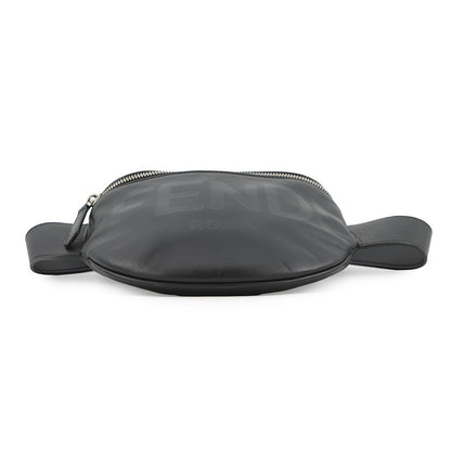 FENDI Logo Crossbody Bag Black7VA525 AFBF Leather