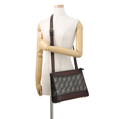 Berluti Musette Toile Marbouf Messenger Bag Brown Leather