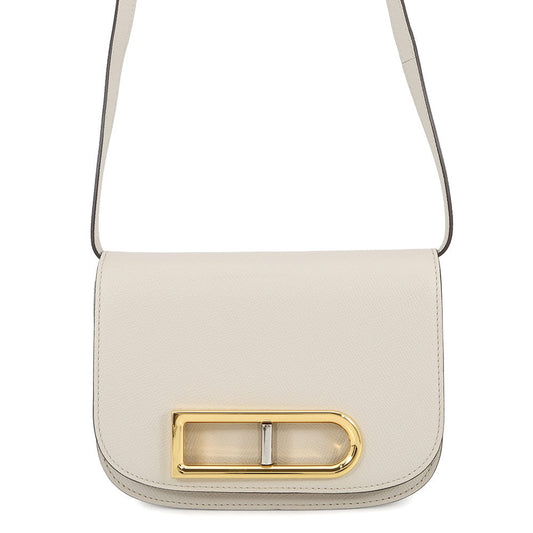 Delvaux Lango Shoulder Bag GrayAA0596BKN040JDG Leather Size Small