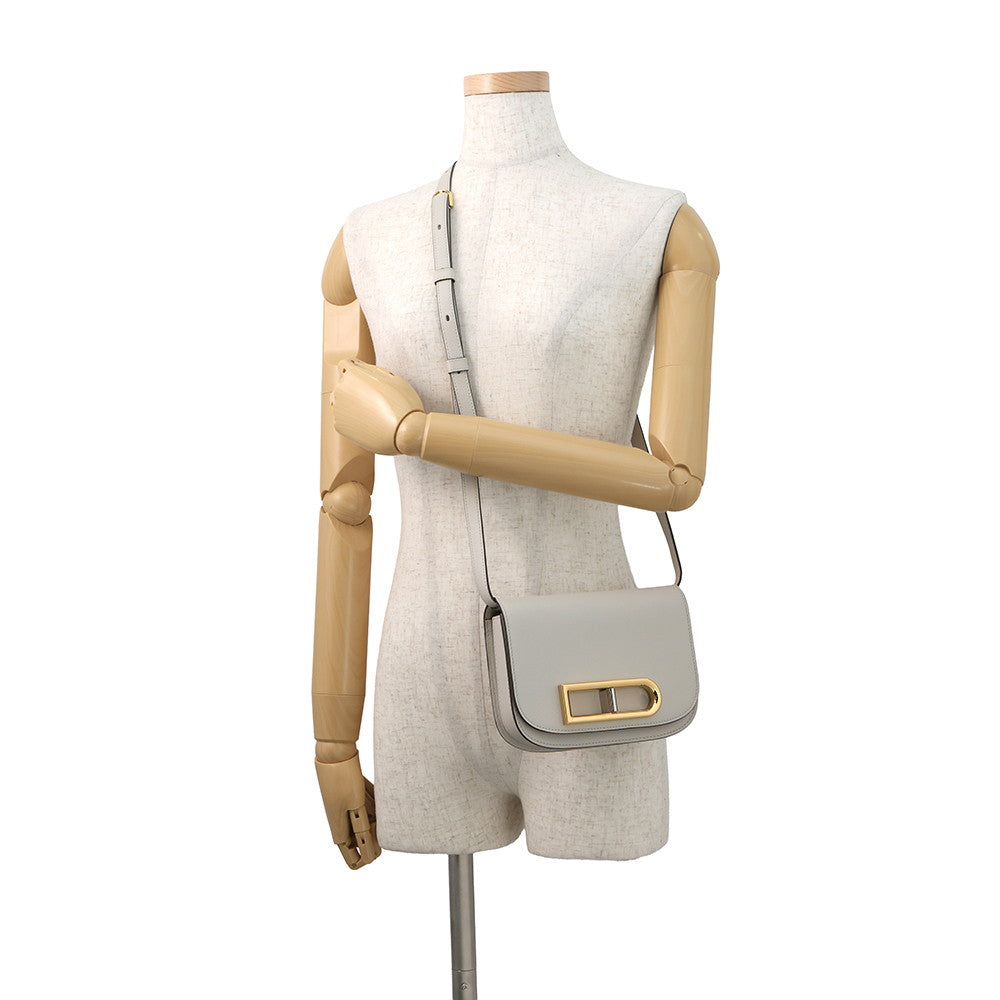 Delvaux Lango Shoulder Bag GrayAA0596BKN040JDG Leather Size Small