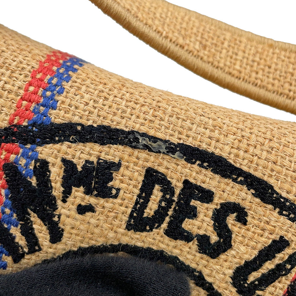 Dior Dior Union Motif Jute Saddle Shoulder Bag BeigeM0446BRUW_M918 Canvas