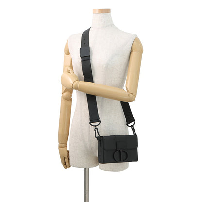Dior 30 Montaigne Box Shoulder Bag BlackM9204SBAV_M989 Leather