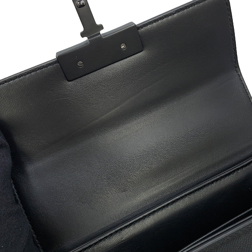 Dior 30 Montaigne Box Shoulder Bag BlackM9204SBAV_M989 Leather