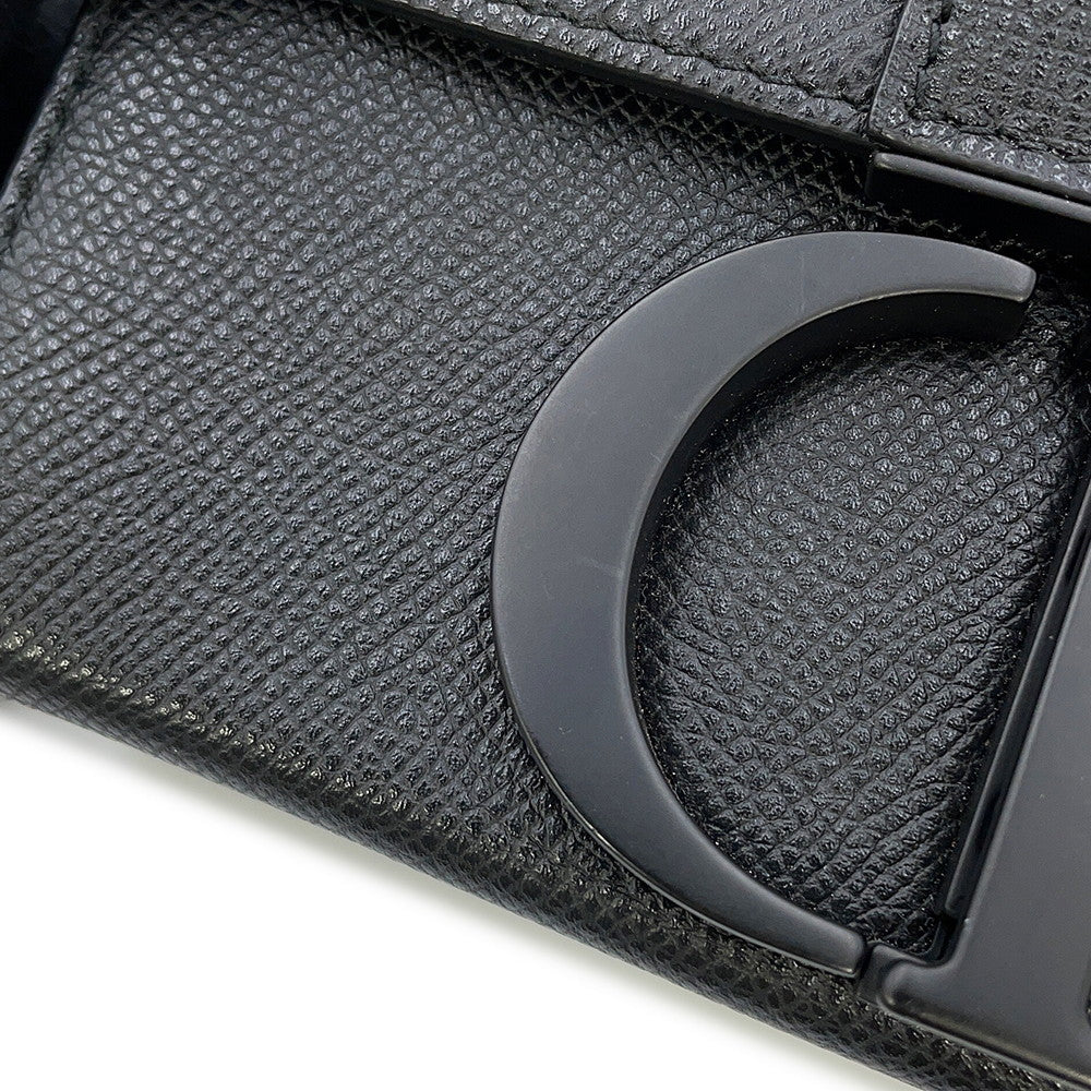 Dior 30 Montaigne Box Shoulder Bag BlackM9204SBAV_M989 Leather