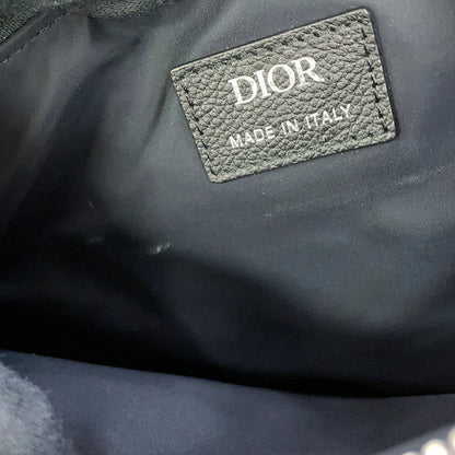 Dior Maxi Canage Saddle Twin Shoulder Bag Black1ADPO306MNE_H00N Calf Leather