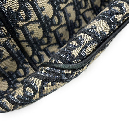 Dior Oblique Saddle Tote Bag Navy/Beige1ADSH176YKS_05EU Canvas Leather