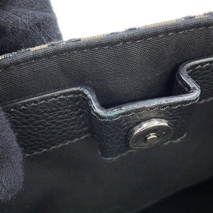 Dior Oblique Saddle Tote Bag Navy/Beige1ADSH176YKS_05EU Canvas Leather