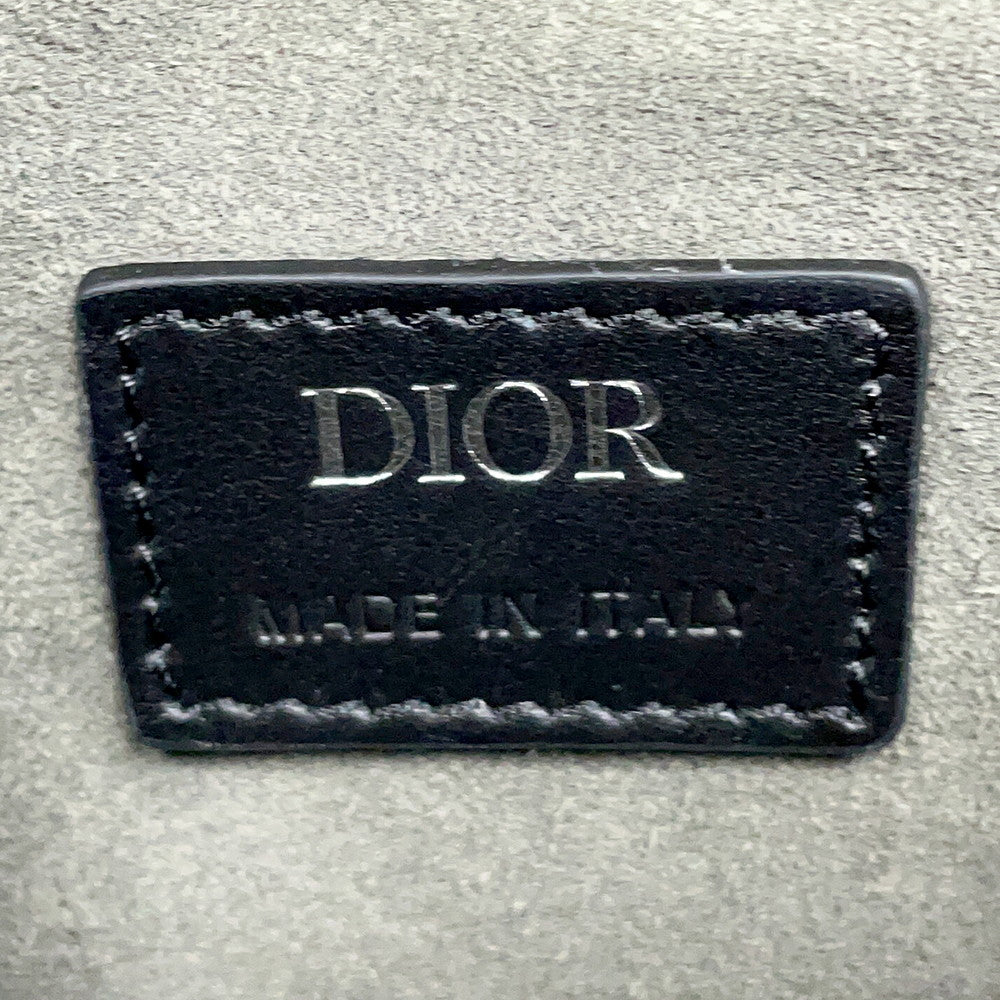 Dior Gallop Shoulder Bag Gray1ADPO033DOV Patent Leather Size Mini
