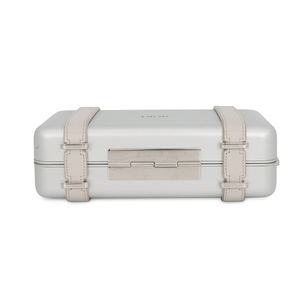 Dior Rimowa Collaboration Personal Clutch Shoulder Bag Silver/Greige2DRCA295YWT Aluminium