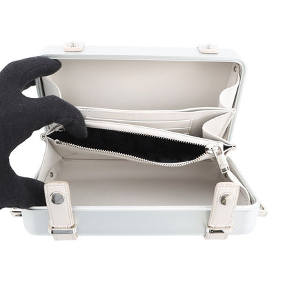 Dior Rimowa Collaboration Personal Clutch Shoulder Bag Silver/Greige2DRCA295YWT Aluminium