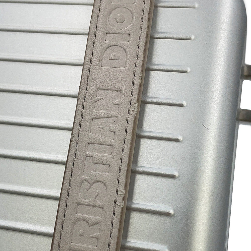 Dior Rimowa Collaboration Personal Clutch Shoulder Bag Silver/Greige2DRCA295YWT Aluminium