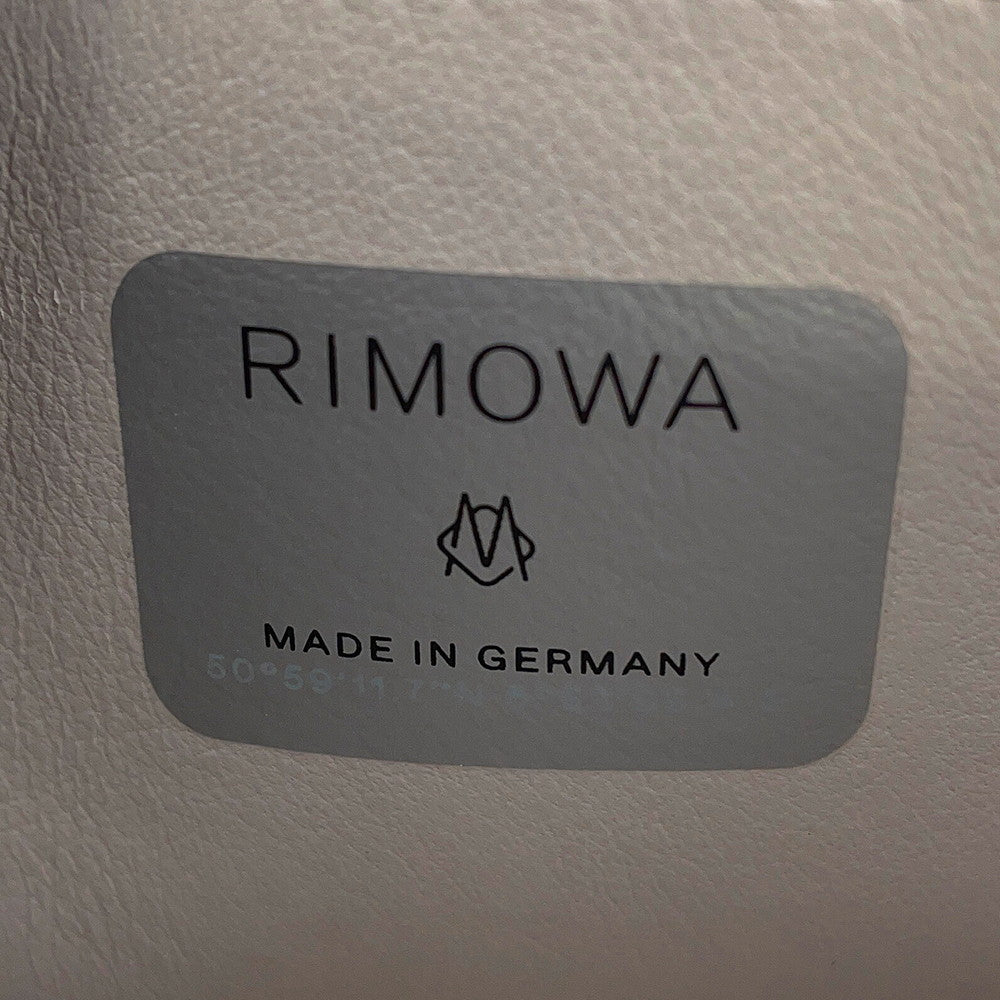 Dior Rimowa Collaboration Personal Clutch Shoulder Bag Silver/Greige2DRCA295YWT Aluminium