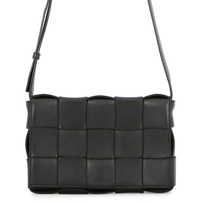 Bottega Veneta Maxi INTRECCIATO Shoulder Bag Black578004VMAY11229 Lambskin