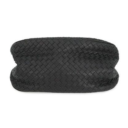 Bottega Veneta INTRECCIATO Handbag Black Leather