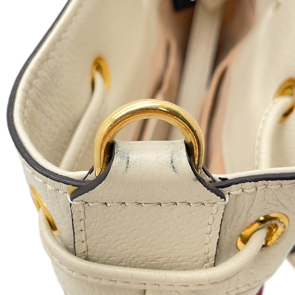 GUCCI Ophidia Small Bucket Bag Off-white610846 Leather