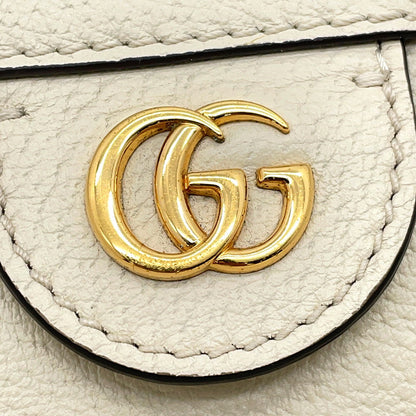 GUCCI Ophidia Small Bucket Bag Off-white610846 Leather