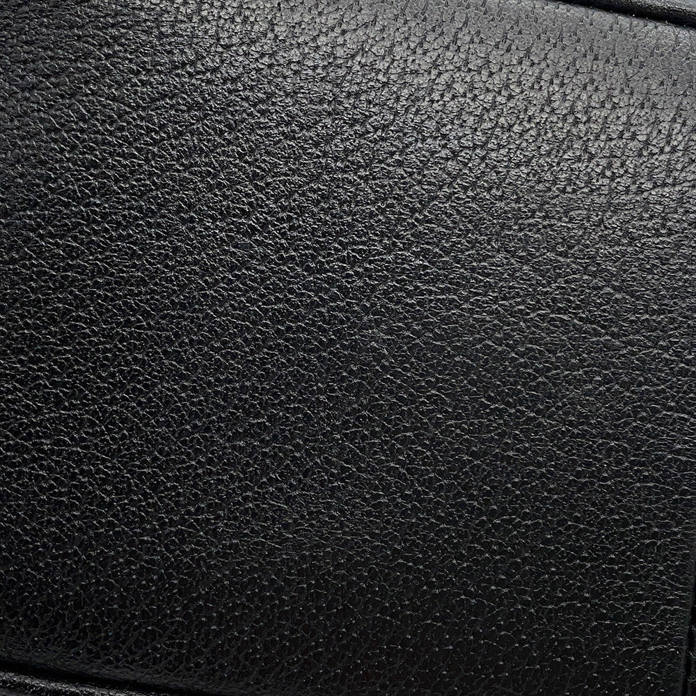 GUCCI Abbey Tote Bag Black130739 213317 Leather