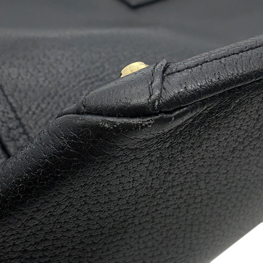 GUCCI Abbey Tote Bag Black130739 213317 Leather
