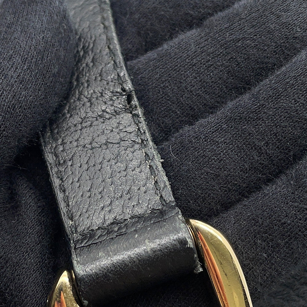 GUCCI Abbey Tote Bag Black130739 213317 Leather