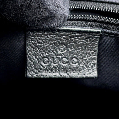 GUCCI Abbey Tote Bag Black130739 213317 Leather