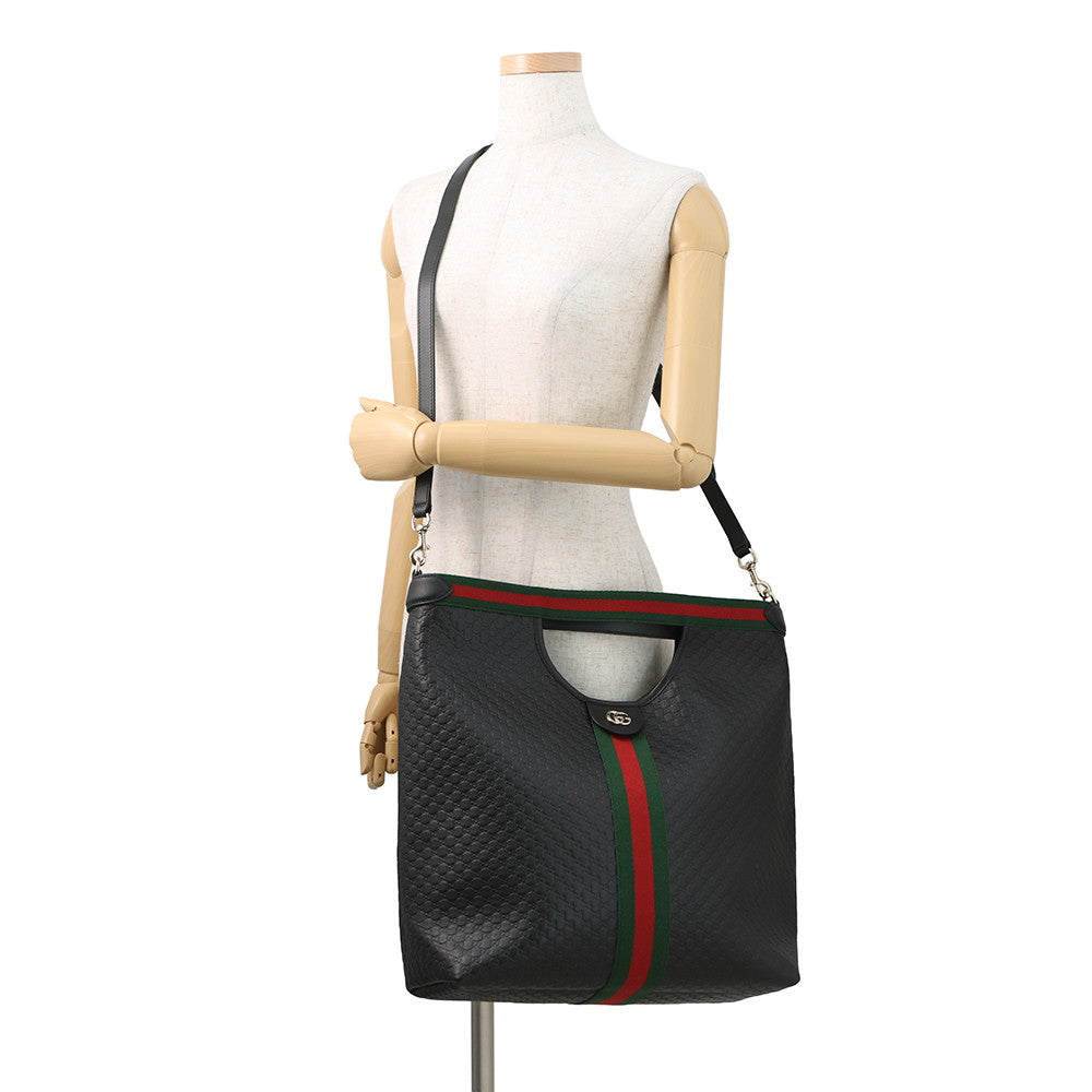 GUCCI Japan Limited Edition Large Tote Black865452 650815 Leather