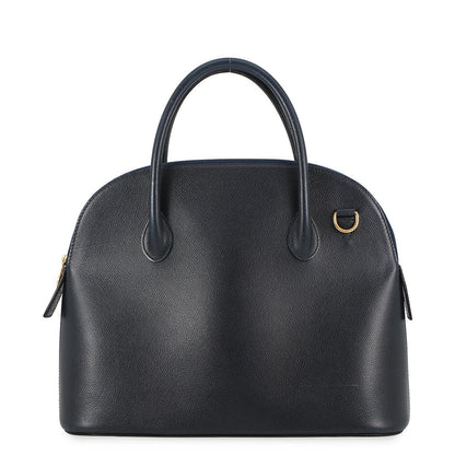CELINE Handbag Blue Leather