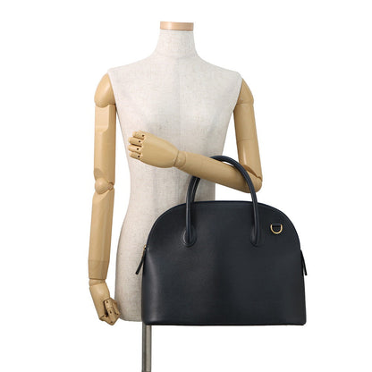 CELINE Handbag Blue Leather