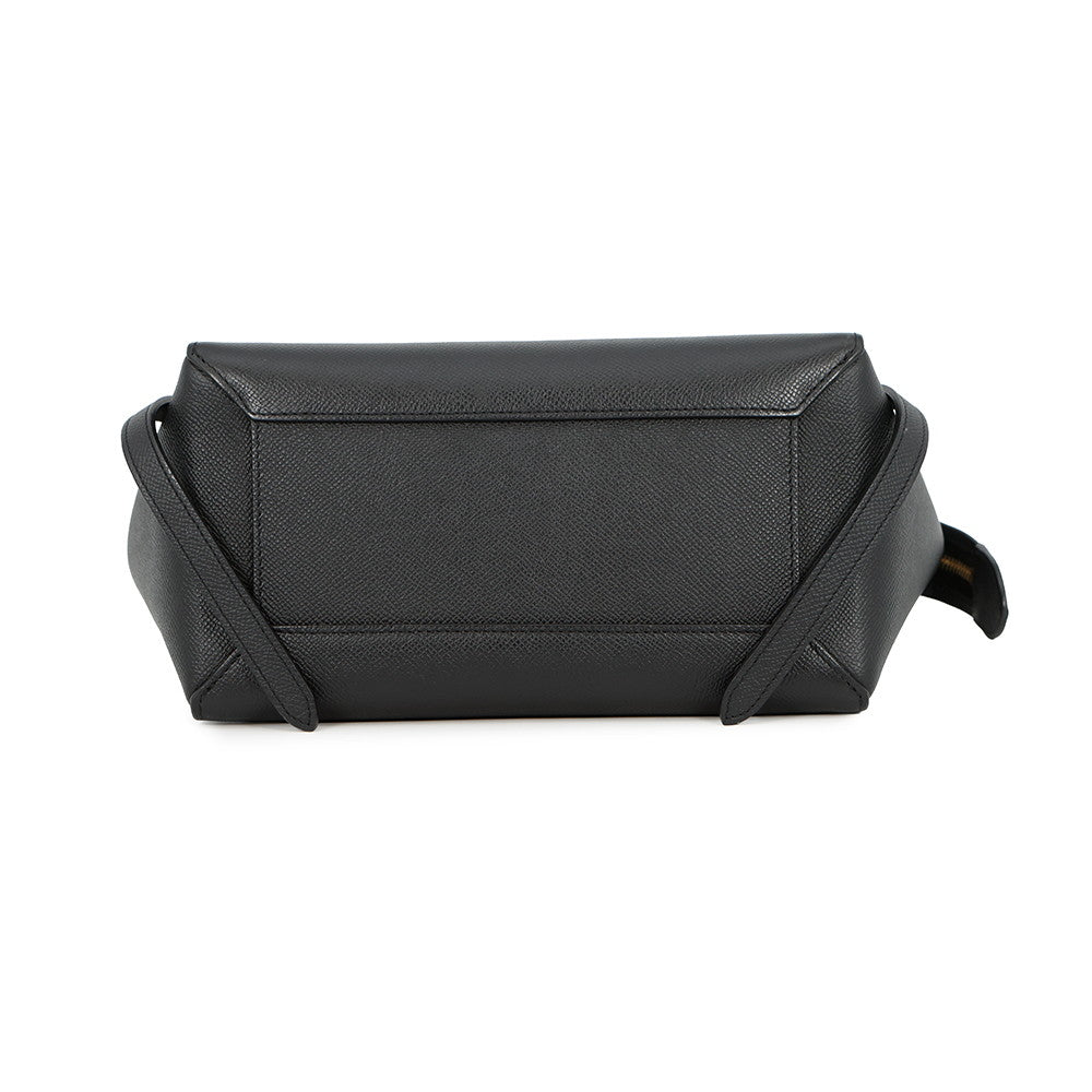 CELINE Belt bag Black189153 Leather Size micro