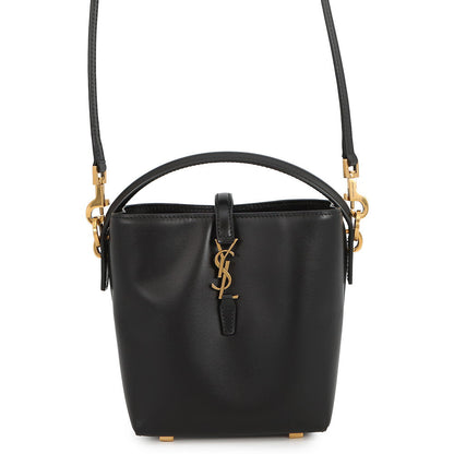 SAINT LAURENT PARIS LE 37 2way Handbag Black7658702R20W1000 Calf Leather Size Mini