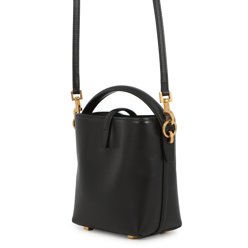 SAINT LAURENT PARIS LE 37 2way Handbag Black7658702R20W1000 Calf Leather Size Mini