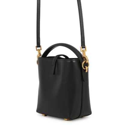 SAINT LAURENT PARIS LE 37 2way Handbag Black7658702R20W1000 Calf Leather Size Mini
