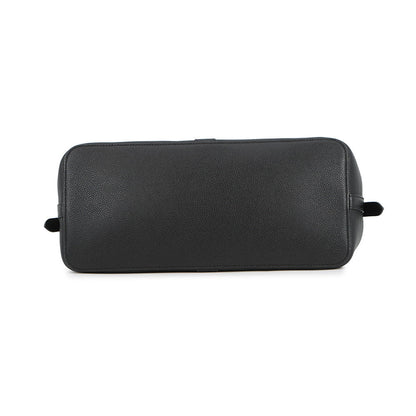 CELINE Cabas de France 2-way Bag Black192663CRE.38NO Grained CalfLeather Size Medium