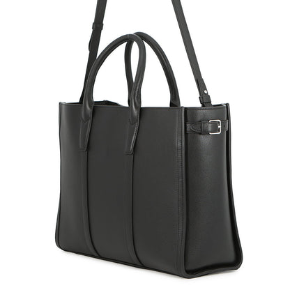 CELINE Cabas Marrake 2-way Bag Black116273FGA.38SI Sapuru Calf Leather Size Medium