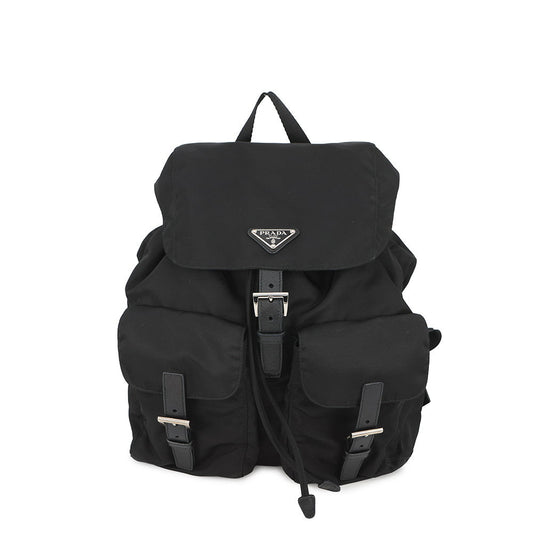 PRADA Logo Backpack Black1BZ811_V44_F0002_V_OOO Nylon