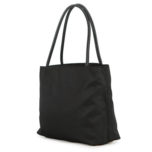 PRADA Logo Tote Bag BlackBR3855 Nylon