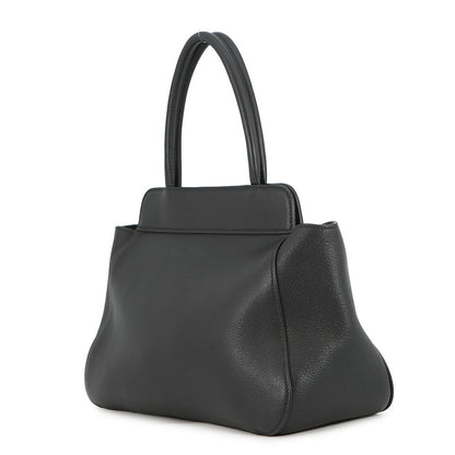 PRADA Logo Handbag Black1BG533_2CYS_F0002_V_OOO Soft Grain Leather Size Medium