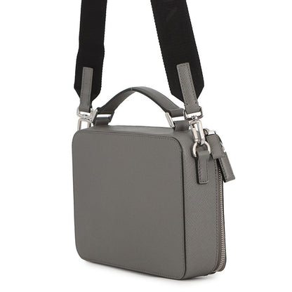 PRADA Brique 2way Shoulder Bag Gray1VH069_9Z2_F0K44 Saffiano LeatherLeather