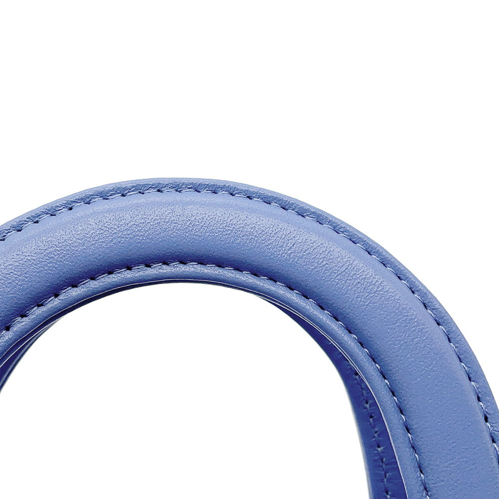 CHANEL Matelasse ChainClutch BlueAP3435 Leather